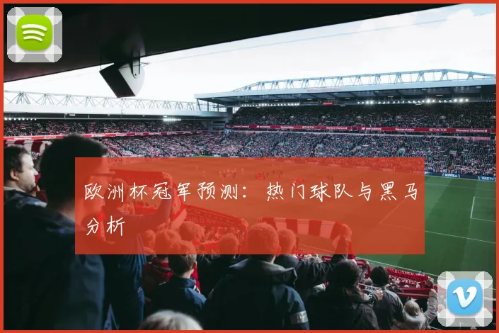欧洲杯冠军预测:热门球队与黑马分析
